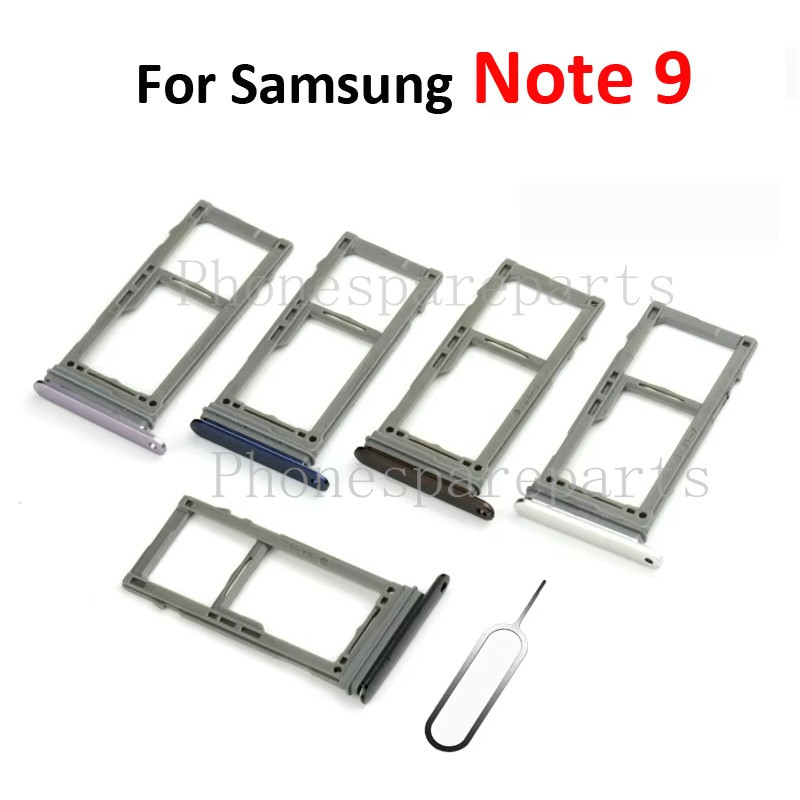 Khay Sim Adapter Cho Samsung Note 9 N960 N960F N960N N960U N960U1 N960W Vỏ Điện Thoại SIM Micro SD T