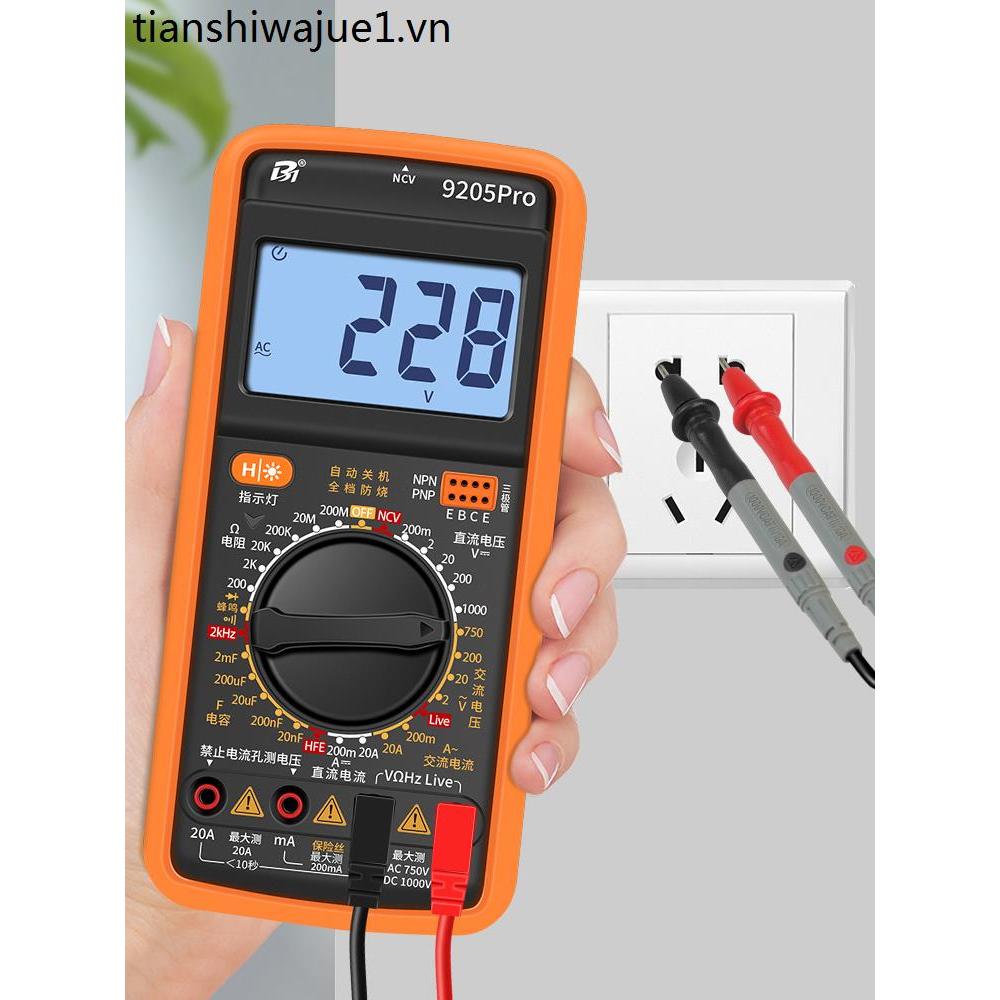 Đồng Hồ Vạn Năng Kỹ Thuật Số Toàn Thông Minh Chống Nổ Điện Tử Độ Chính Xác Cao Điện Tử Chuyên Dụng Đ