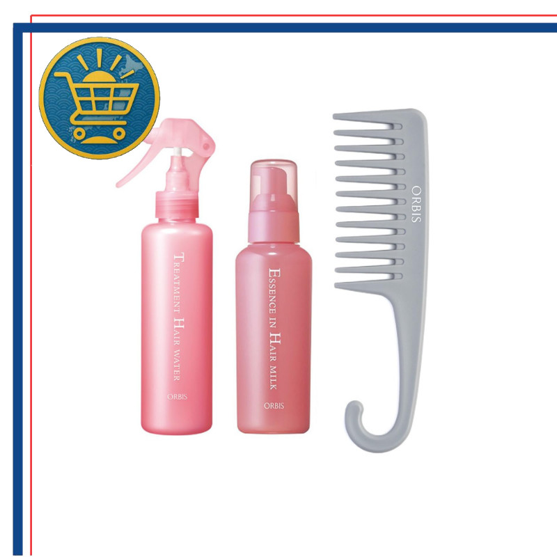 Orbis (ORBIS) Bộ chăm sóc tóc 2 món kèm lược giới hạn【Direct from Japan】