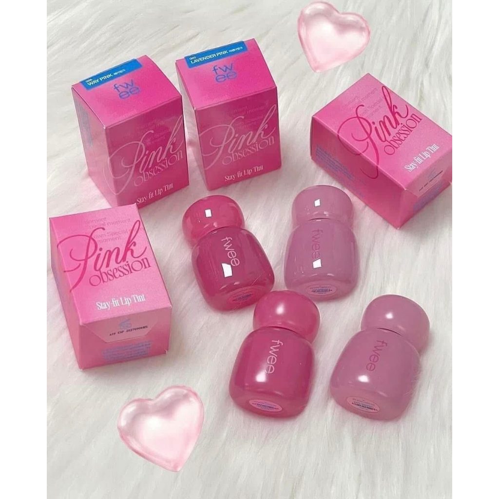 Son Fwee Pink Obsession Stay-Fit Lip Tint 3.8g