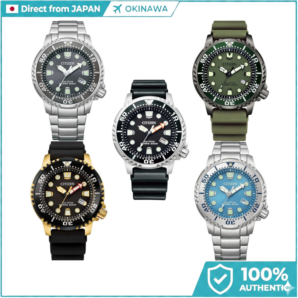 CITIZEN Promaster Eco-Drive Solar Men's Diver Watch 200m, Date, Luminous, Analog