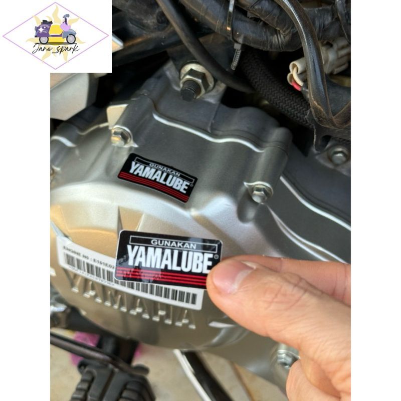 💫🇹🇭🏆TEM THÔNG SỐ YAMAHALUBE DÁN LÓC MÁY LC135 V8 YAZ 125