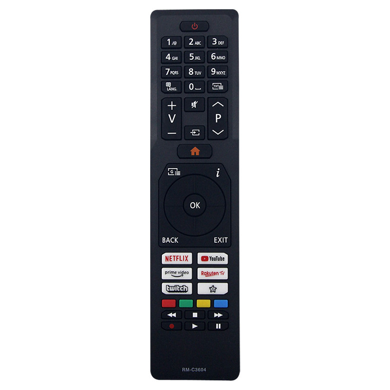 Tương thích với phụ tùng điều khiển từ xa JVC TV LT-55VU3100 RM-C3604 RM-C3604