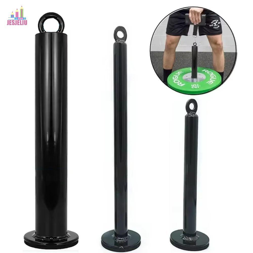 JESJELIU Fitness Loading Pin - Thiết bị hỗ trợ tập gym với khung giá đỡ đĩa trọng lượng và dây cáp t