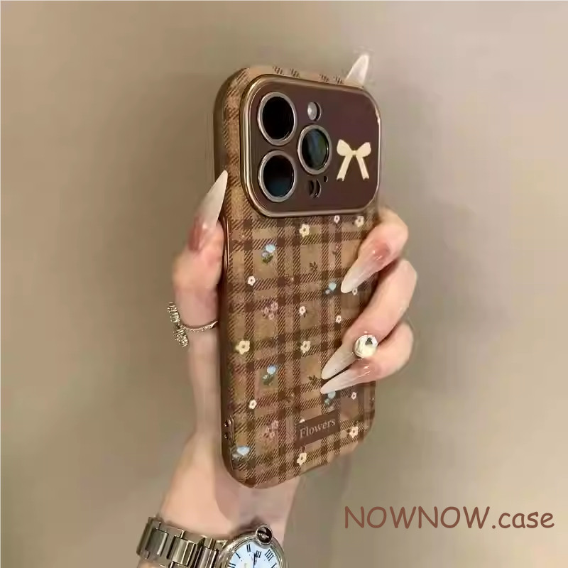 Dành Cho IPhone 16 15 14 13 12 11 Pro Max 14 15 16 Plus Họa Tiết Da Bướm Hoa Đơn Giản Bao Gồm Chống Rơi Vỏ Điện Thoại Vỏ Mềm