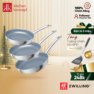 Chảo inox 5 lớp bếp từ zwilling prime - 20cm/24cm/28cm