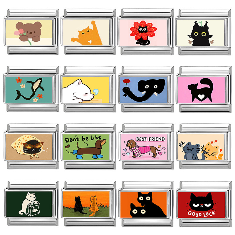 Vòng tay nam nữ thép không gỉ màu vàng nghệ thuật, thiết kế DIY quyến rũ, phù hợp làm quà tặng