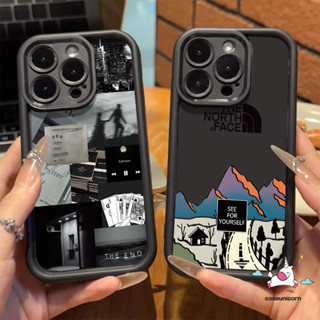  Retro Cool Shadow Collage Ốp Lưng Cho Redmi 14C 9T 13 10C 13C A1 9C NFC 12 9A 12C 9 10A A2 Redmi Note 9 13 12 10s 11 10 8 Pro Max POCO X5 M3 C55 MI 11 12 Nghệ Thuật Cây đi biển hoàng hôn -Case 