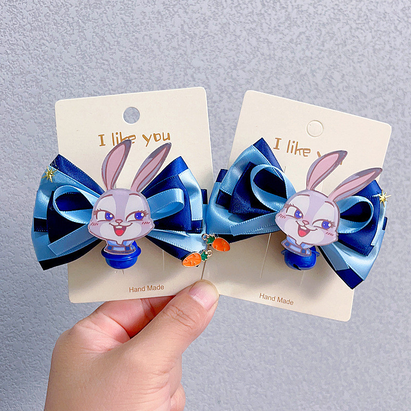 Trẻ Em Phụ Kiện Tóc Thỏ Sĩ Quan Cảnh Sát Lolita Mũ Đội Đầu Judy Sĩ Quan Cảnh Sát Mũ Phụ Kiện Bé Gái 