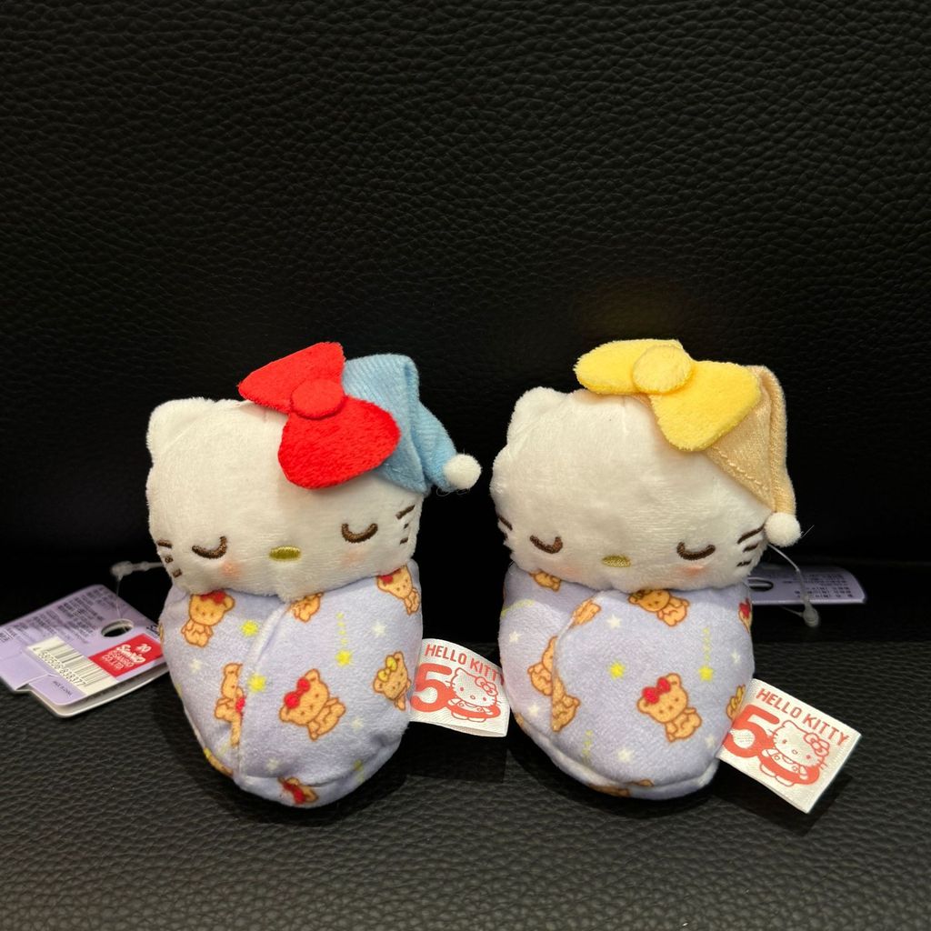 Cute 50 Th Anniversary Swaddling Sleeping Bag Hellokitty Pendant Plush Doll Hello Kitty Hello Kitty 