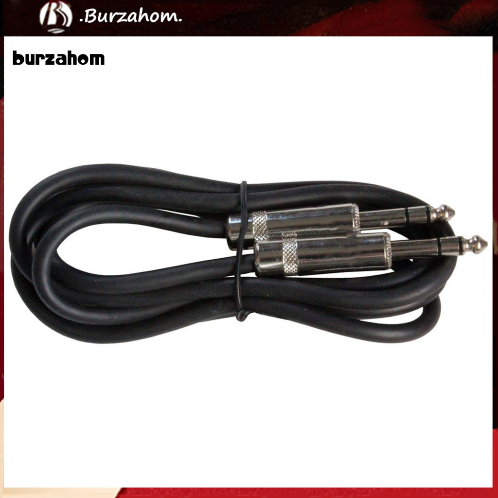 Bur 3ft TRS Stereo 1 / 4inch đến 63mm Balanced Pro Audio Male to Male 16AWG Dây cáp