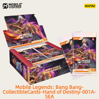 KAYOU MLBB Mobile Legends: Bang Bang-Thẻ Sưu Tập Bàn Tay Định Mệnh-001A-SEA CollectibleCards-Hand of Destiny-001A-SEA