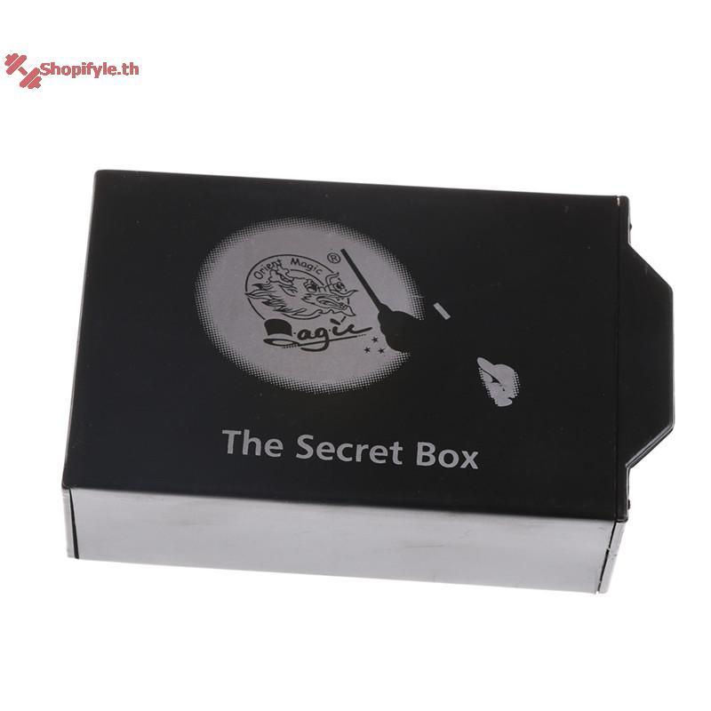 Shopifyle Magic Đạo Cụ The Secret Box Magic Black Pull Box Magic Tool Kids Trick Toys th