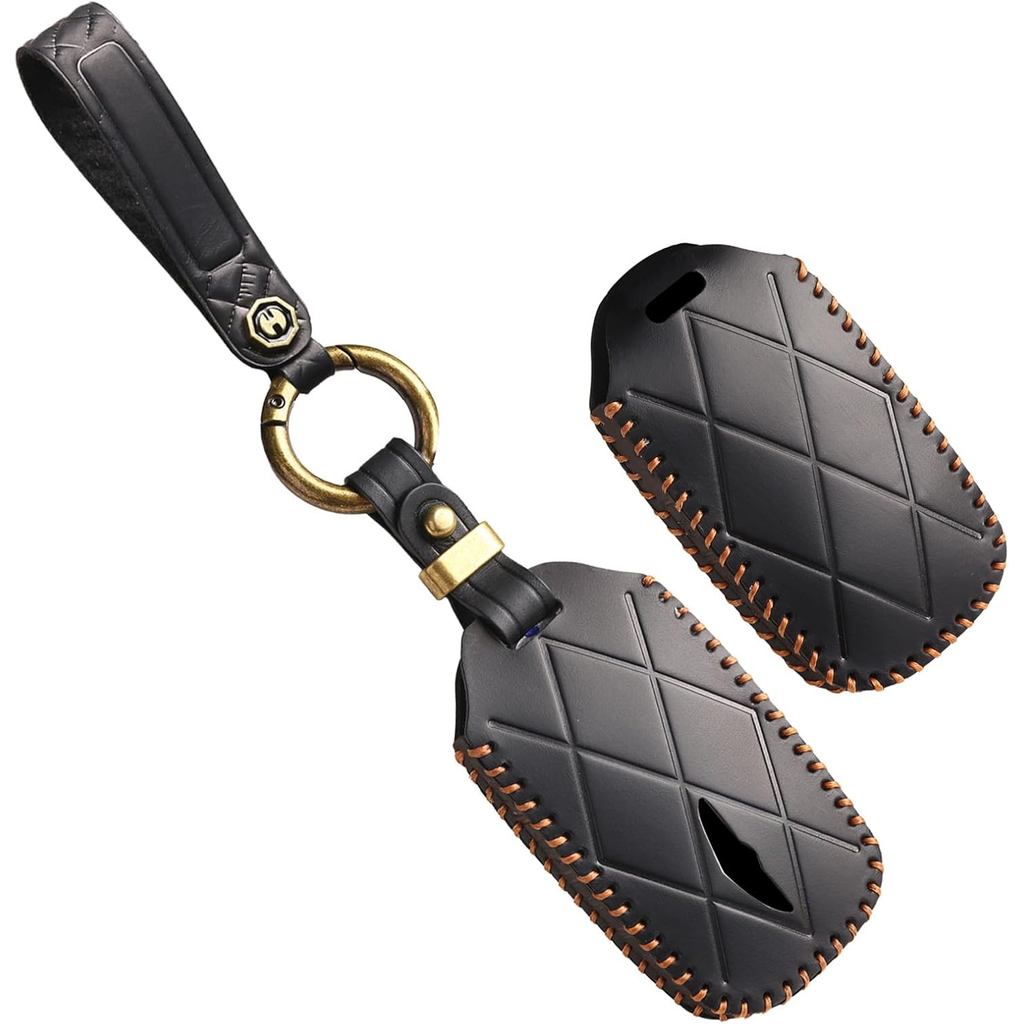 Da 5 / 6 / 7 / 8 Nút Chìa Khóa Fob Cover Phù Hợp Cho Genesis GV60 GV80 G70 G90 2025 2024 2023