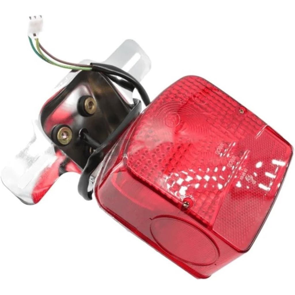 VrAre Xe Máy Đuôi Đèn Xe Máy Hệ Thống Chiếu Sáng Phần Cho Suzuki GN125 GN125H GN125F GN150 HJ125-8 Đ