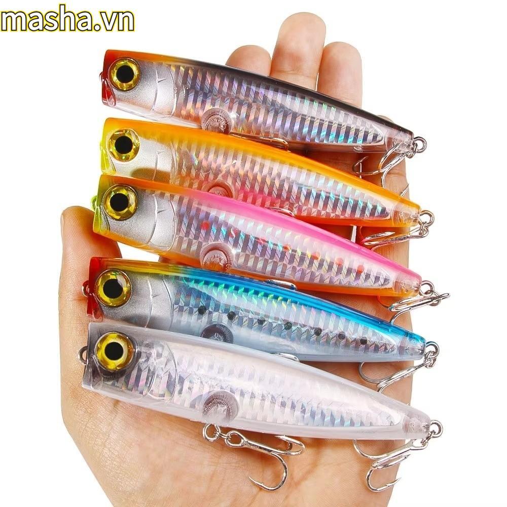 Mồi Chìm Chậm 11cm 23g, Wobbler Topwater Poper Hình Bạch Tuột Dành Cho Câu Cá Biển