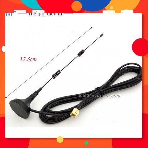 Antenna 433MHz 7DBI SMA Điện Tử Store99