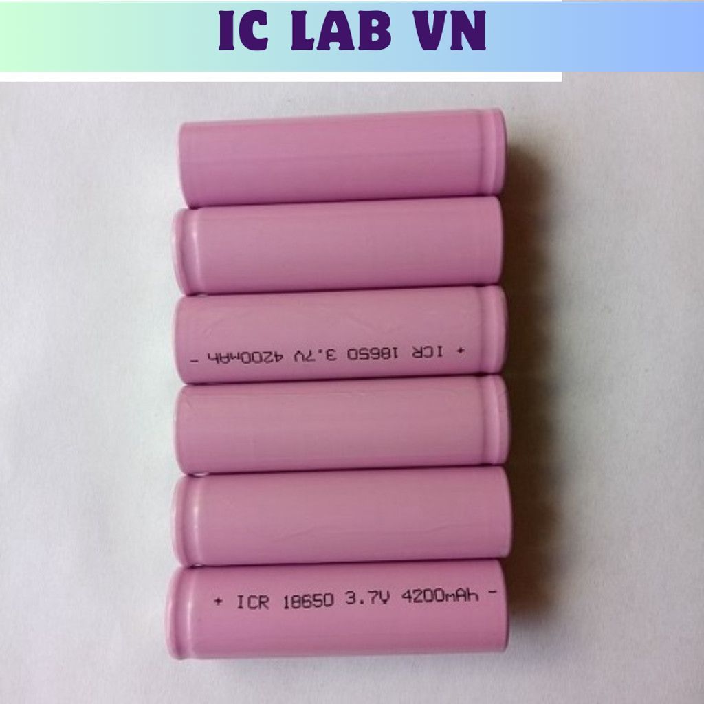 Pin Cell 18650 1000mAh 3.7V Ic Lab VN