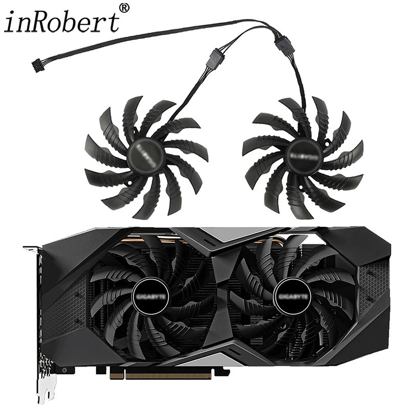Quạt làm mát 95mm PLD10010S12H cho thẻ GIGABYTE RTX 2070 WINDFORCE 2X 8G RTX 2060 WINDFORCE 6G GTX 1