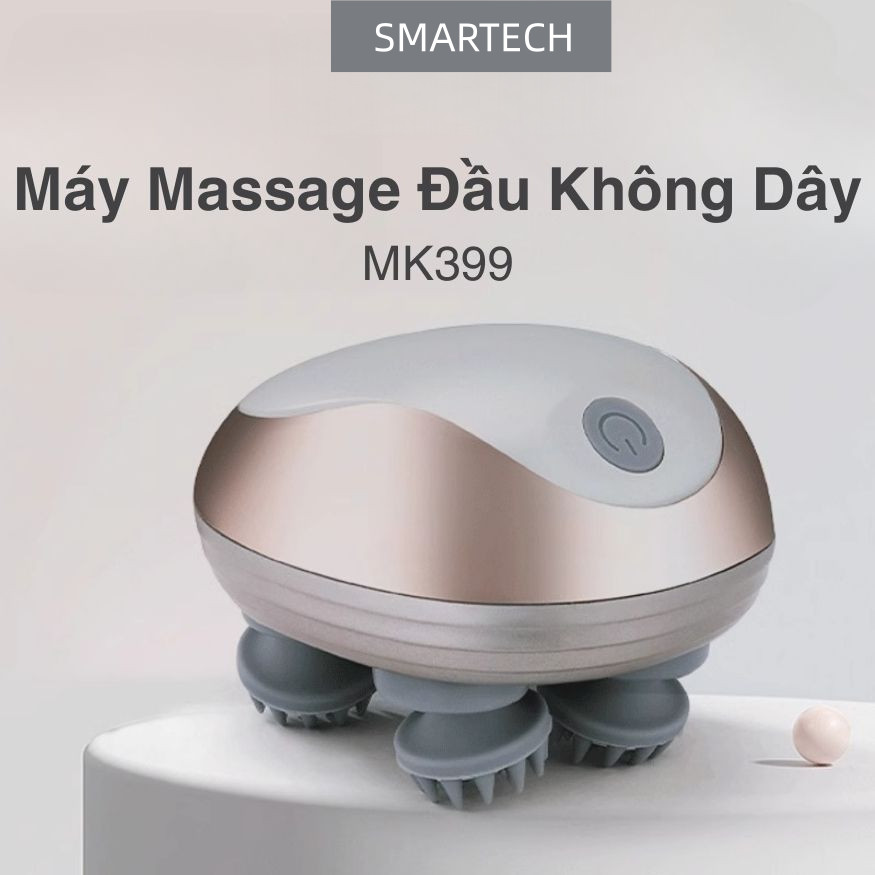 Máy mát xa đầu không dây SMARTECH MK399 – Giải pháp thư giãn hiệu quả cho người bận rộn