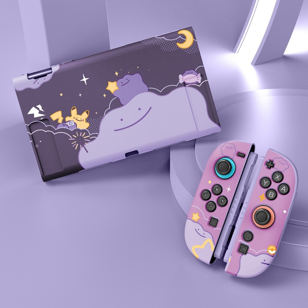 Bộ ốp lưng Nintendo Switch đáng yêu cho Nintendo Switch & Oled, Bộ phụ kiện có Dock Cover cho Switch