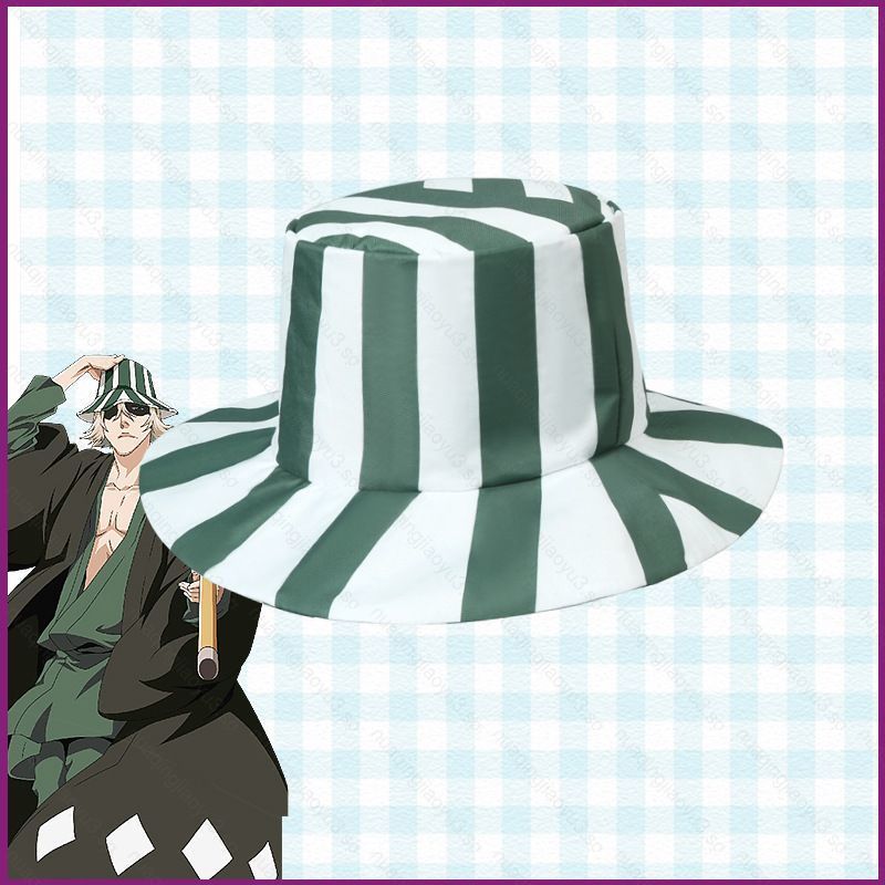 Mũ cosplay anime Urahara Kisuke từ Bleach, thời trang unisex, chống nắng