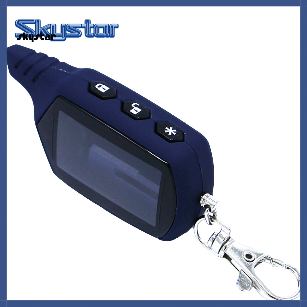 Skystar 2-Way Remote Car Security Alarm Key Case Protection Cover cho A91 A61 B9 B6