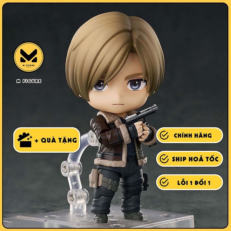 MÔ HÌNH LEON S. KENNEDY - BIOHAZARD RE:4 - NENDOROID (#2337) (GOOD SMILE COMPANY) FIGURE CHÍNH HÃNG