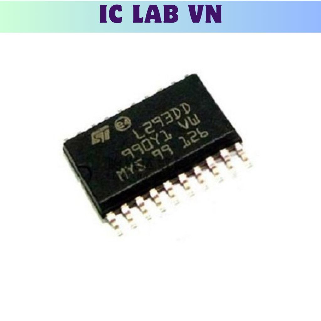 [2 Cái]- L293DD SOP20 Ic Lab VN