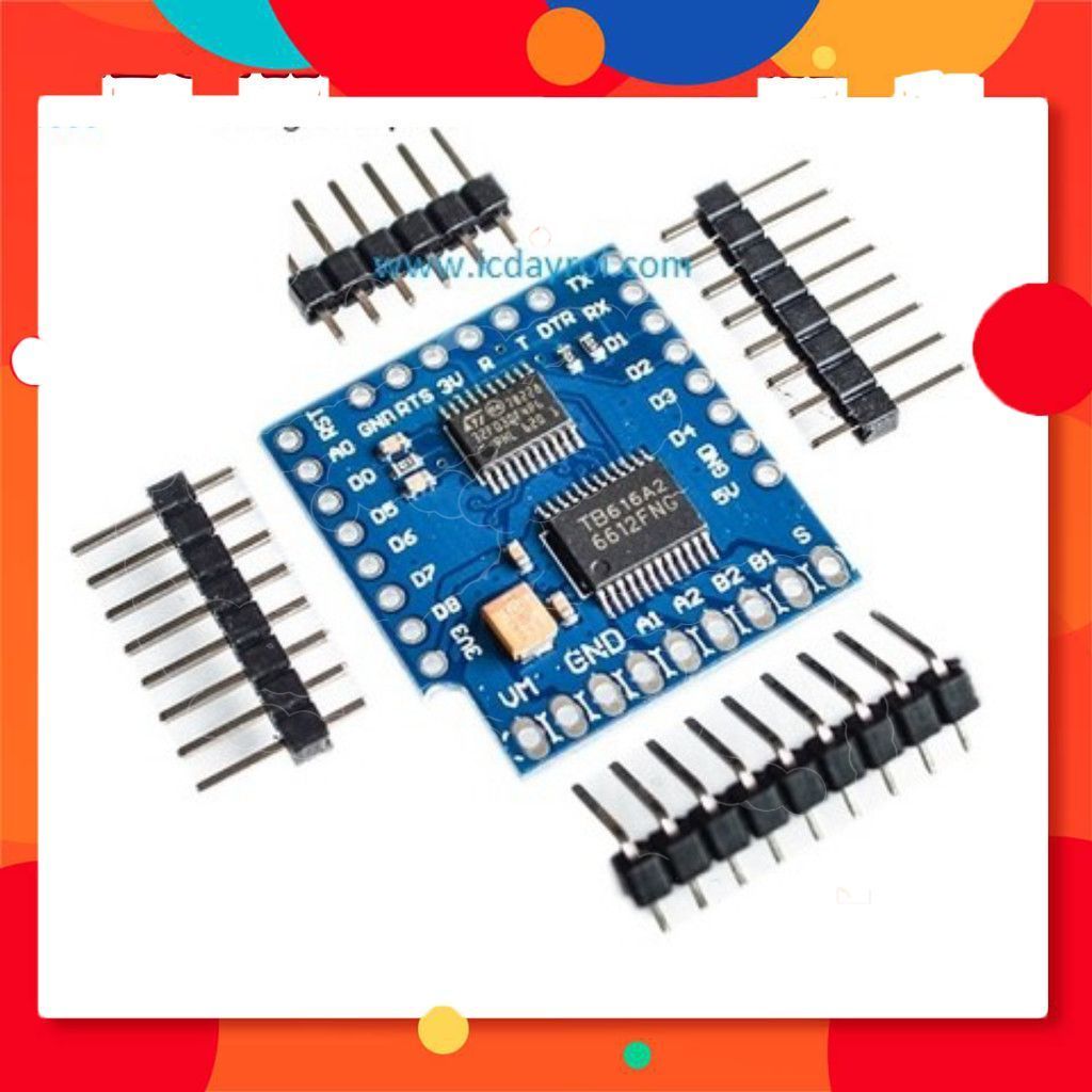 ESP8266 NodeMCU Lua D1 Mini TB6612 Motor Control Shield Điện Tử Store99