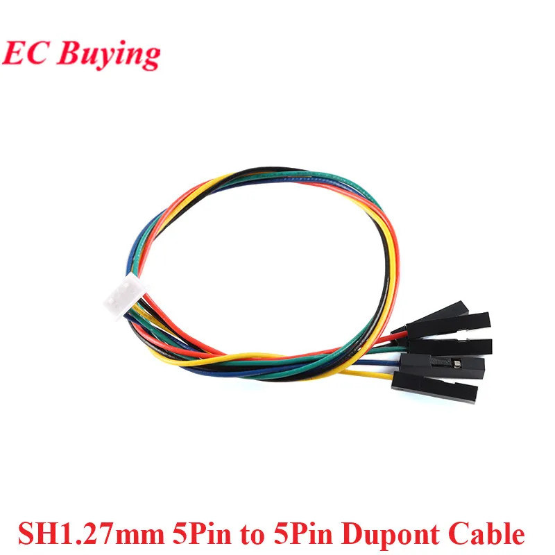 5 Cái / 1 Cho Hi-Link HLK-LD2410 HLK-LD2410B LD2410 SH1.27mm 5Pin Sang Dupont Cáp 5 Pin Terminal Lin