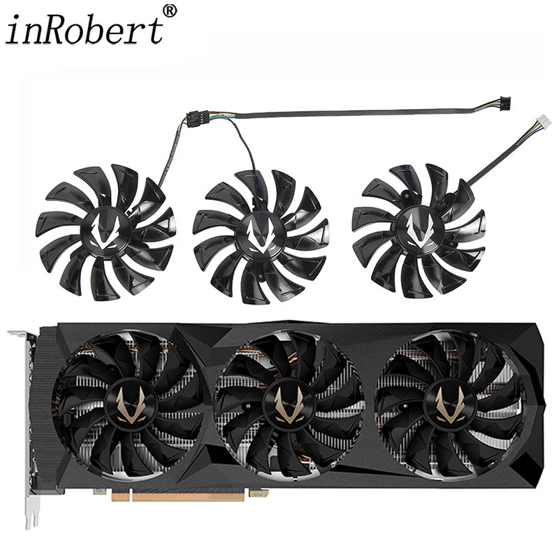 87MM GA92S2U RTX2080 2080Ti Card Đồ Họa Quạt Làm Mát Cho ZOTAC GAMING GeForce RTX 2080 2070 2080 Ti 