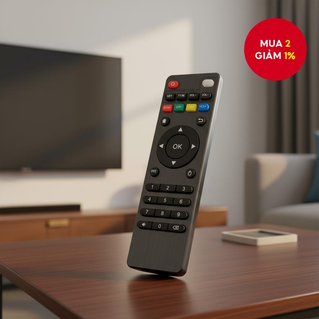 Điều khiển từ xa H96 mới tương thích với MXQ, MXQ Pro, MXQ 4K, M8, M8C, M8N, M9C, M10, T95, T95M, T9