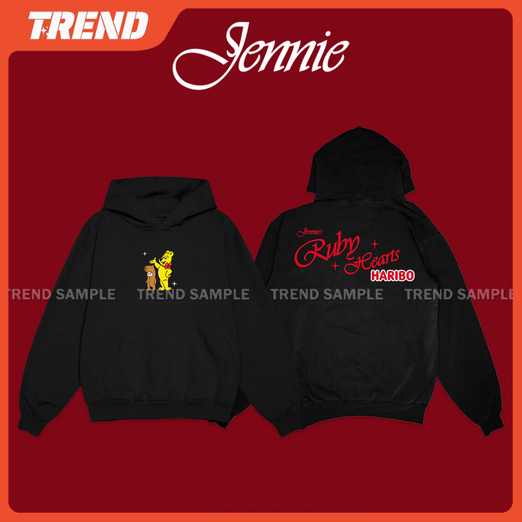 KPOP BLACKPINK JENNIE X Haribo Merch - Áo Thun Vintage Phù Hợp Nhiều Kích Cỡ