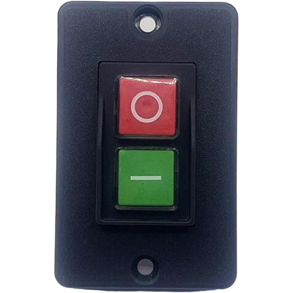 Động cơ nút nhấn chống nước ES 250V / 16A Động cơ điều khiển tắt tự khóa khởi động ES PA66 cho máy t