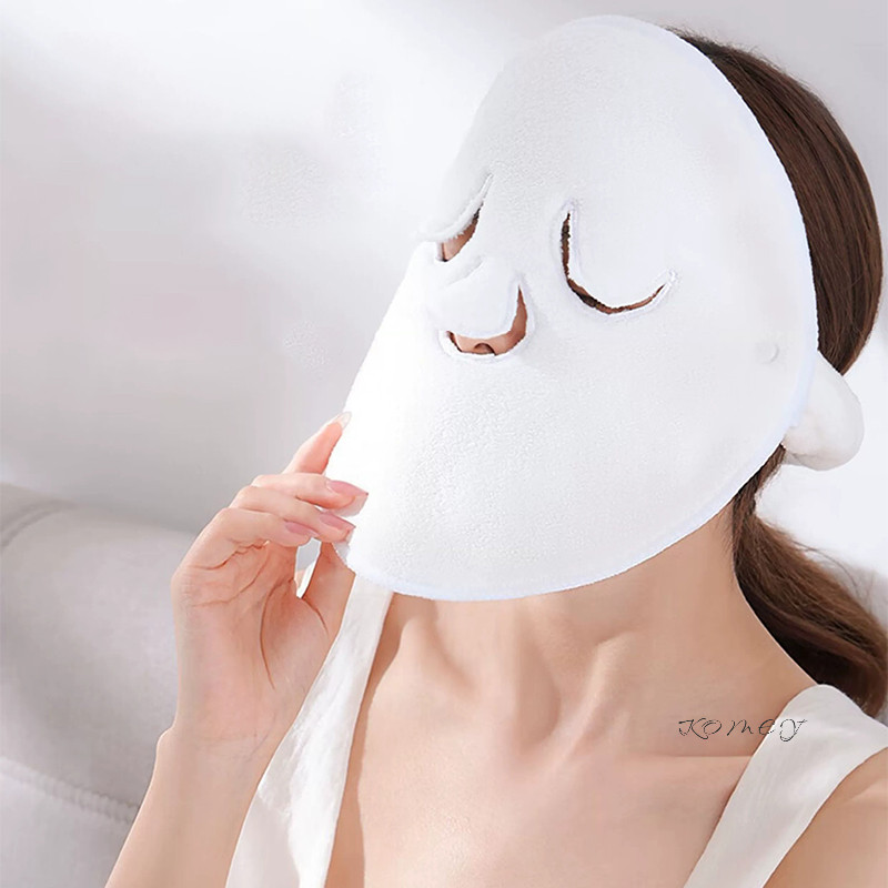Sử dụng nóng & lạnh Khăn nén nóng có thể tái sử dụng Mặt nạ hấp tại nhà Mặt nạ chăm sóc da mặt làm đẹp