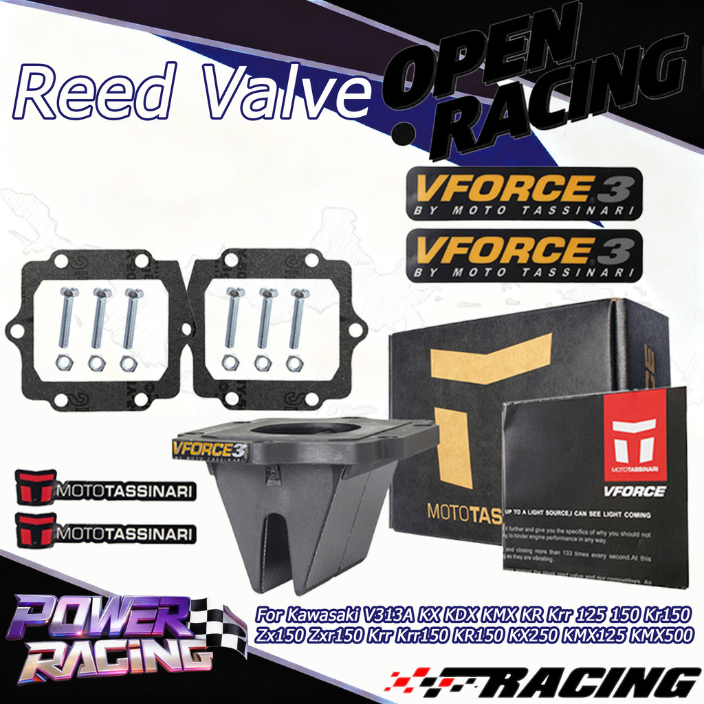 VFORCE 3 sậy van Kawasaki V313A KX KDX KMX KR Krr 125 150 Kr150 Zx150 Zxr150 Krr Krr150 KR150 KX250 