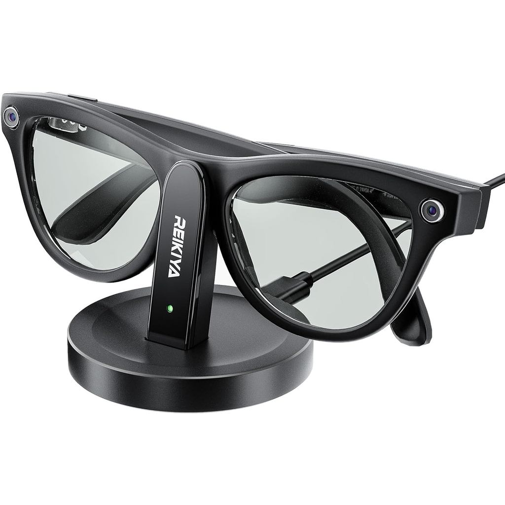 Đế sạc REIKIYA cho kính thông minh Ray-Ban Meta, Đế sạc di động cho Wayfarer, Headliner, Skyler với 