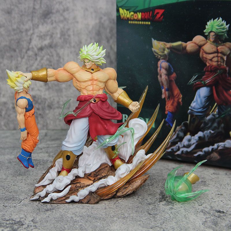 [Sẵn Sàng] Dragon Ball Anime Rampage Broly Battle Goku Cảnh Hình Hình Mô Hình Dragon Ball Broly GK H