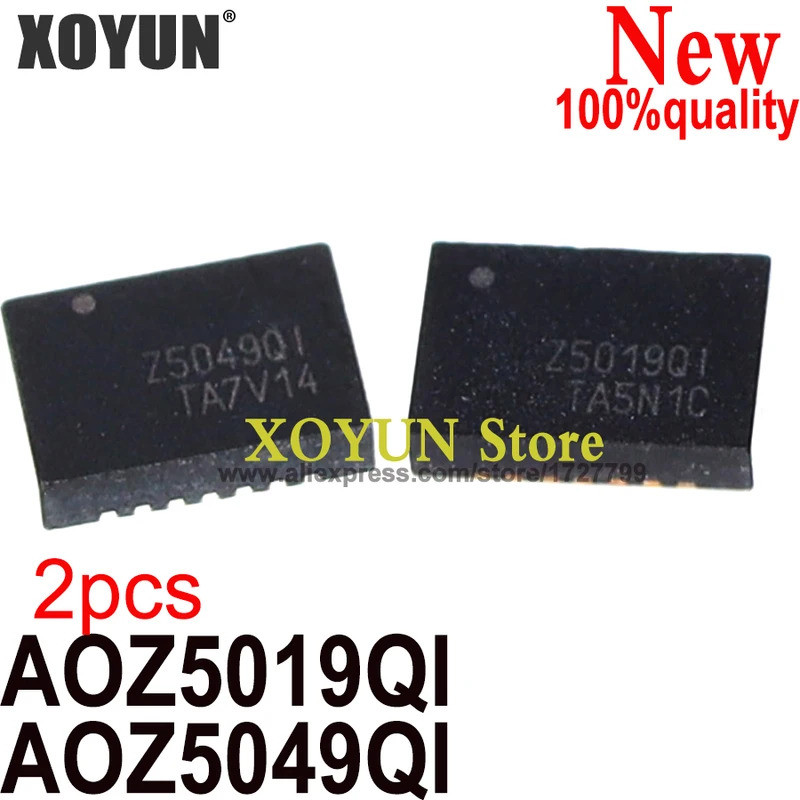 (2 chiếc) 100% AOZ5019QI Z5019QI Z5019Q1 AOZ5049QI Z5049QI Z5049Q1 QFN chip ic còn hàng 6LPY