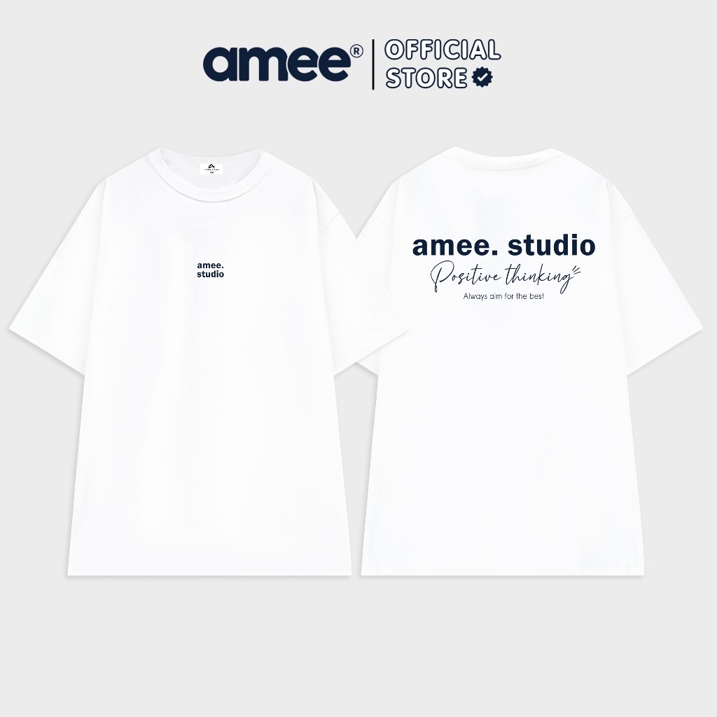 Áo Thun Local Brand Amee Studio/ Positive Thinking