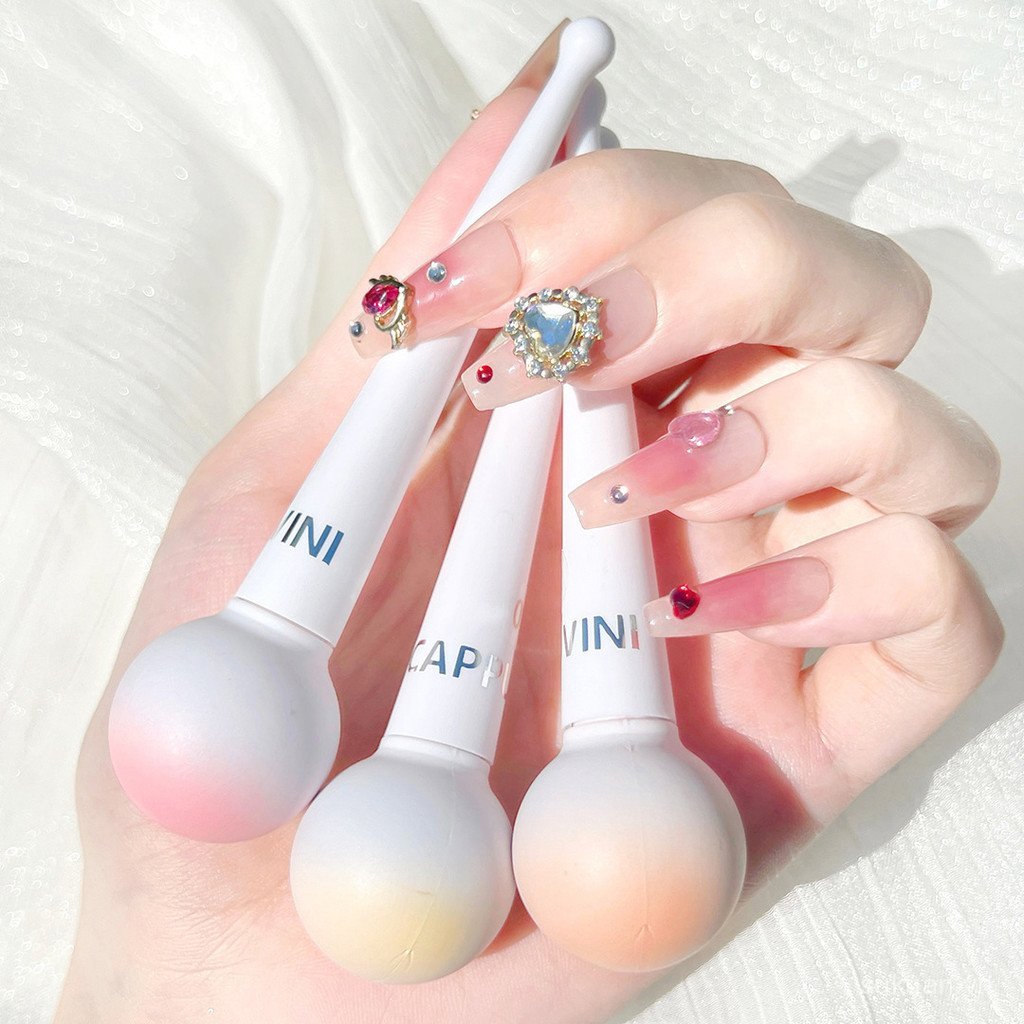 Cappuvini Lollipop Mousse Matte Lip Glaze Non-Stick Bean Paste Matte Lip Mud Velvet Lip Glaze