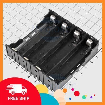 [2 Cái]- Đế Pin 4x18650 Hàn PCB Điện Tử Tín Phát