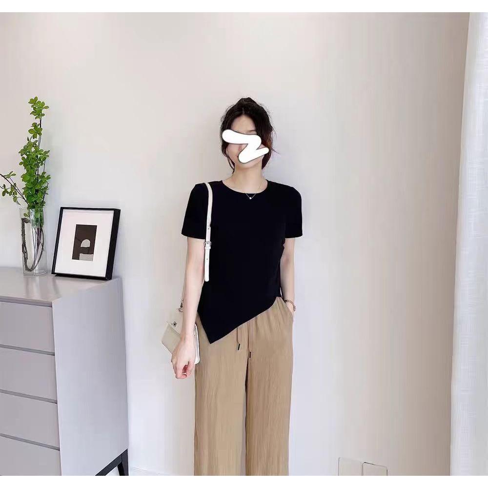 áo thun đen nữ tay ngắn new era coquette áo phông kiểu hàn quốc điệu đẹp cao cấp