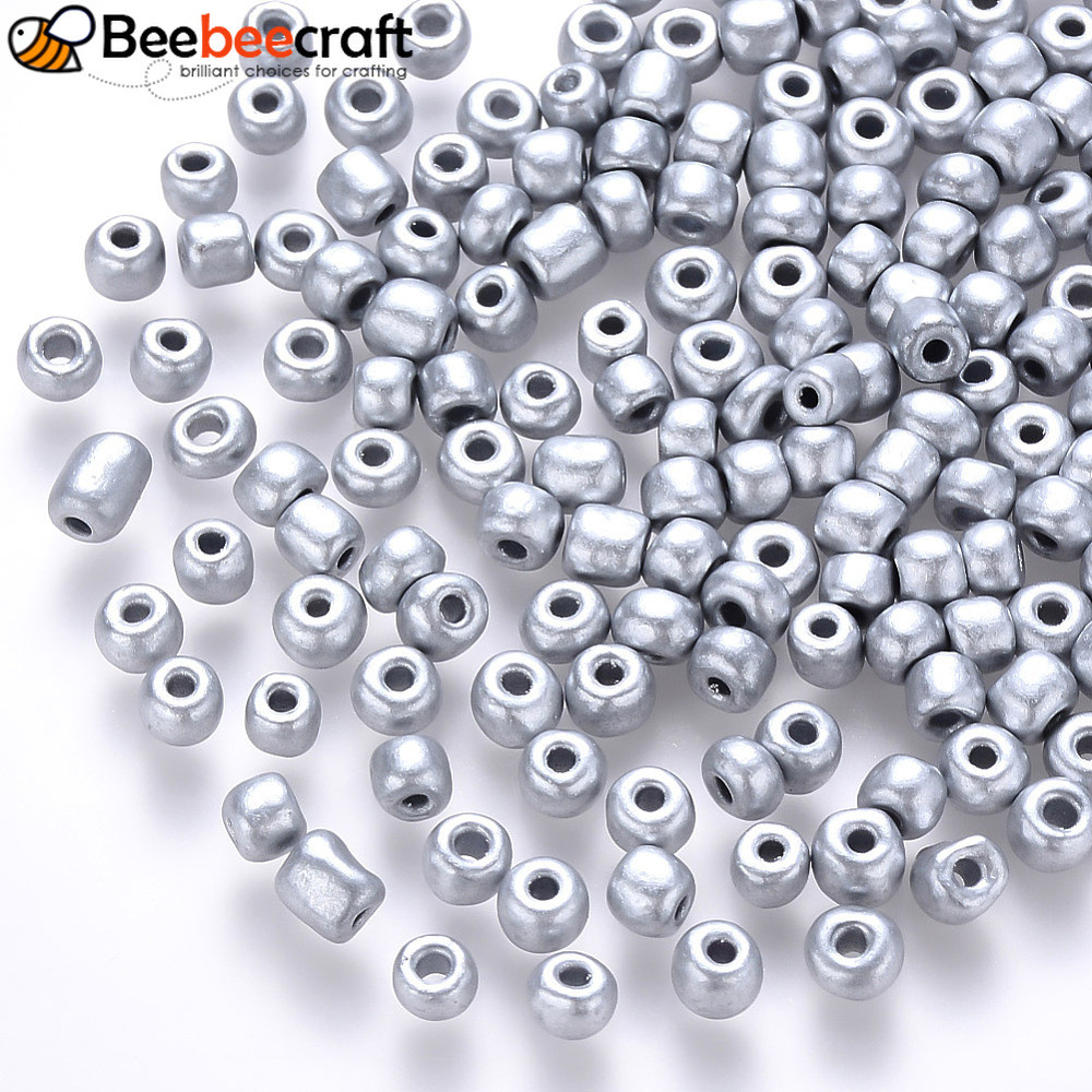 Hạt Thủy Tinh 4-5x3-4mm, 4500 viên/pound