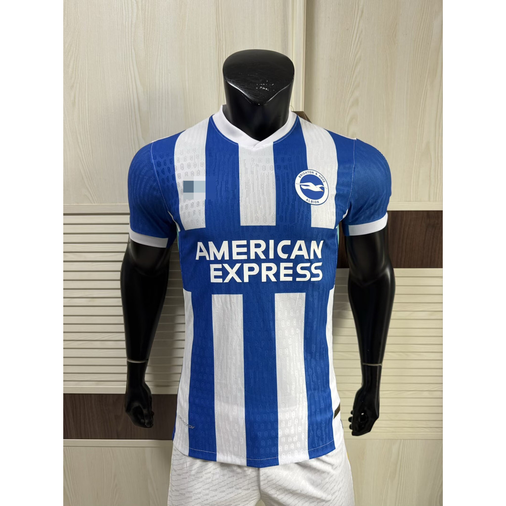 Áo bóng đá gia đình Brighton F.C., áo thun ngắn tay, size S đến 3XL