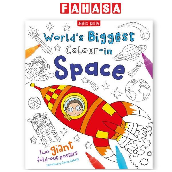 Sách ngoại văn: World's Biggest Colour-In: Space (2 Posters)