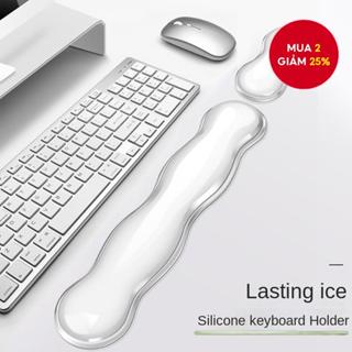  Bàn Phím Cơ Còn Lại Miếng Lót Chuột Silicon Bảo Vệ Cổ Tay Thoáng Mát Cổ Tay Còn Lại Cổ Tay Còn Lại Cô Gái Cổ Tay Miếng Lót Nam 