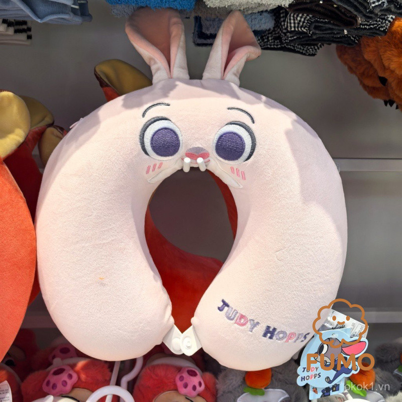 Bán MINISO MINISO MINISO Disney Crazy Animal City Series Gối Hình Chữ U Gối Cổ Judy Nick 32cm