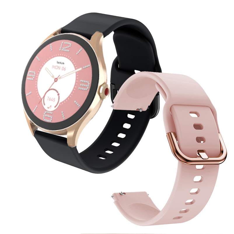 Đồng hồ thông minh TechLife P1 Lite Dây đeo silicon cho Đồng hồ thông minh TechLife P1 Lite Dây đeo 